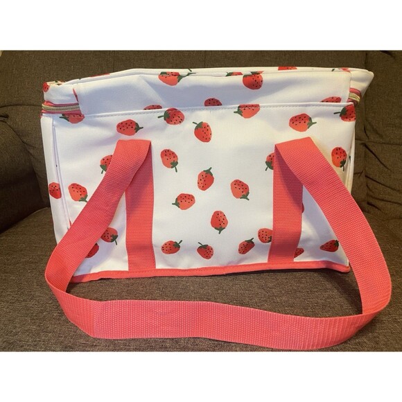 Kate Spade Cooler Bag Strawberry Classy Large Brand New With Tag - Picture 6 of 9